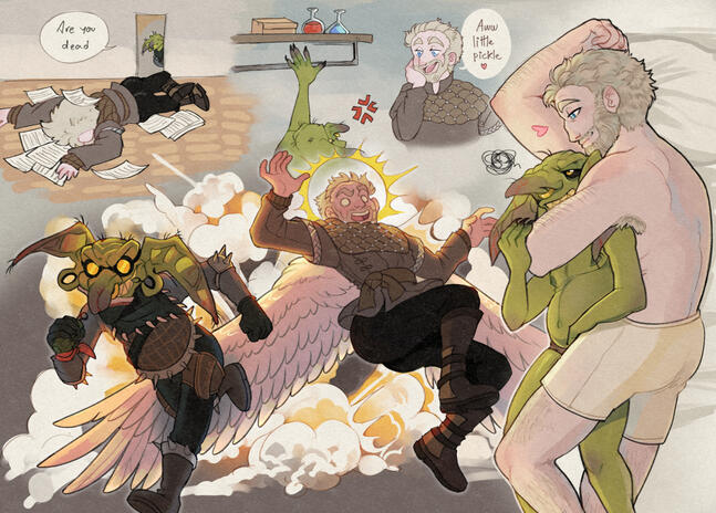 Complex illustration Complex illustration